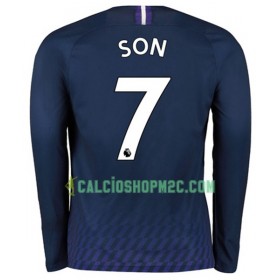 Tottenham Hotspur SON 7 Maglia Trasferta 2019/2020 Manica Lunga